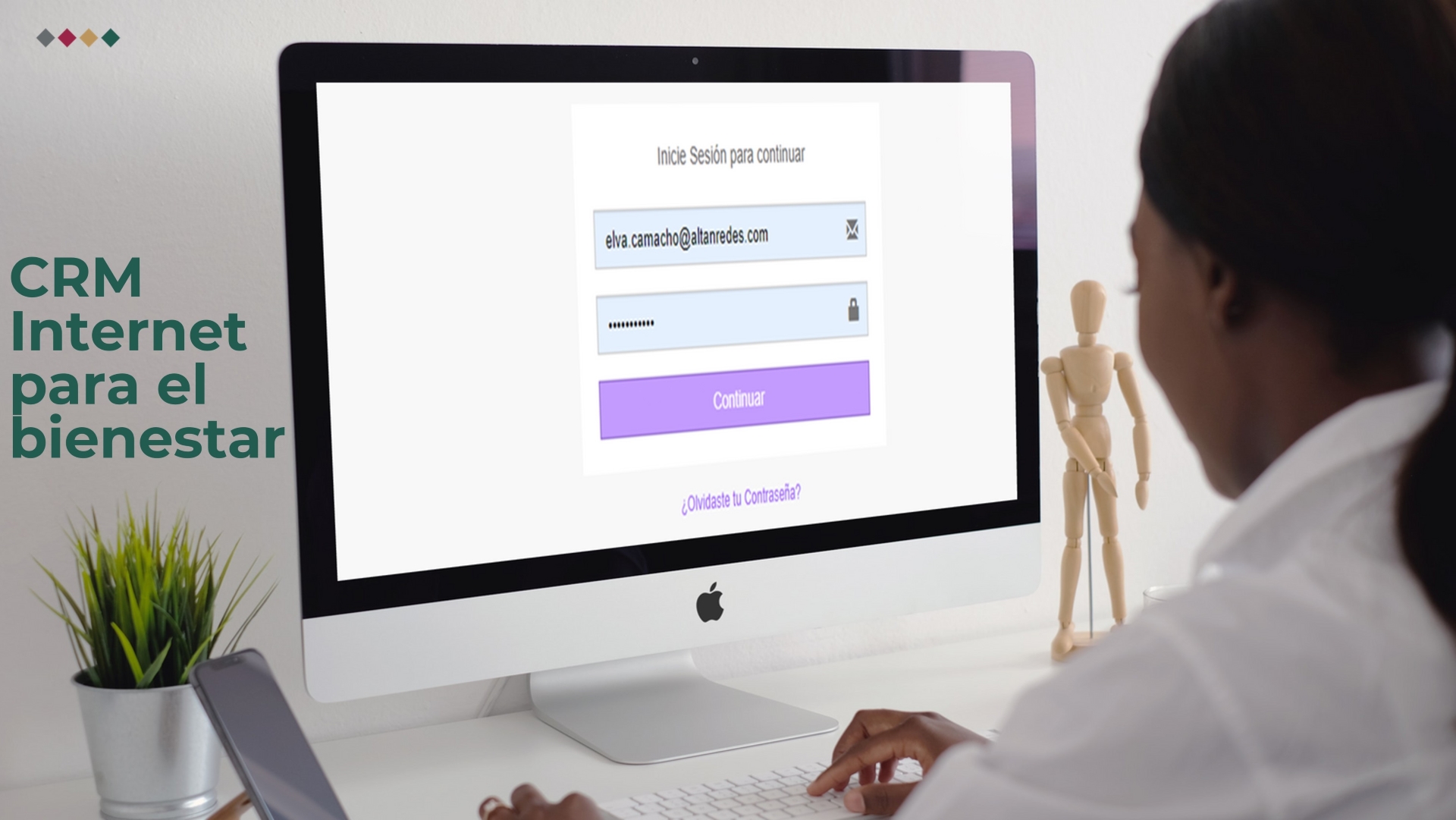 Sistema CRM Internet para el Bienestar KLAANG.