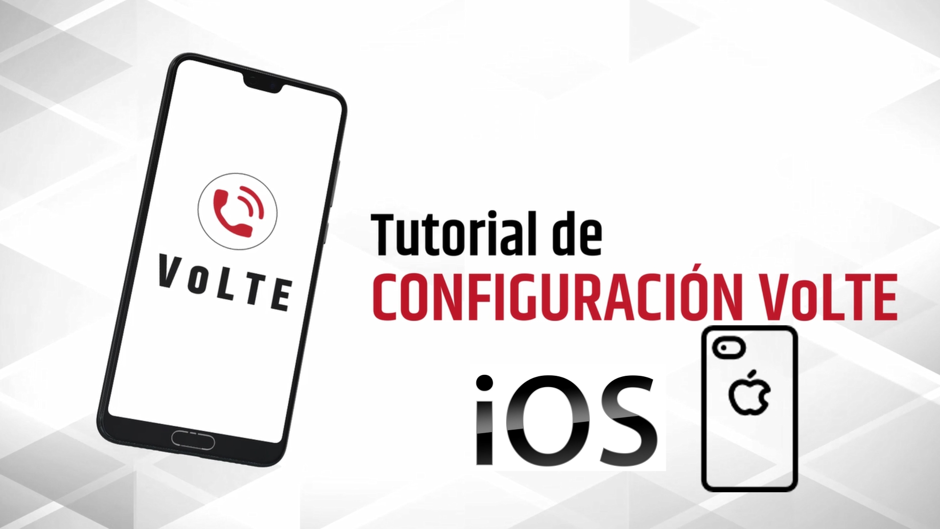 Configuración VoLTE iOS.