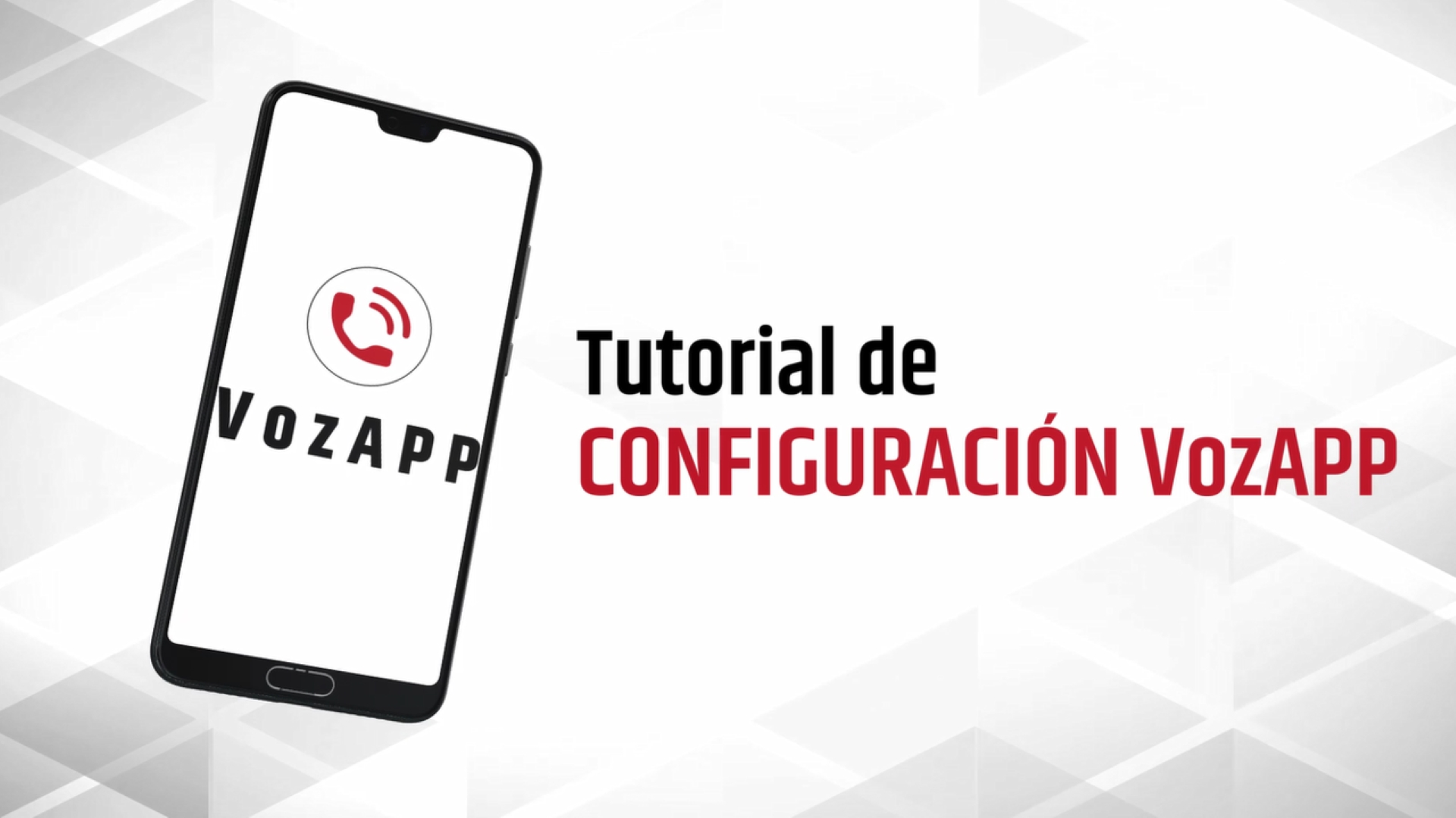 Configuración VozAPP.